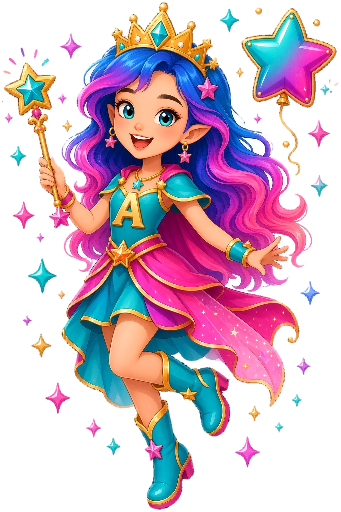 Atenea, la mascota de la plataforma